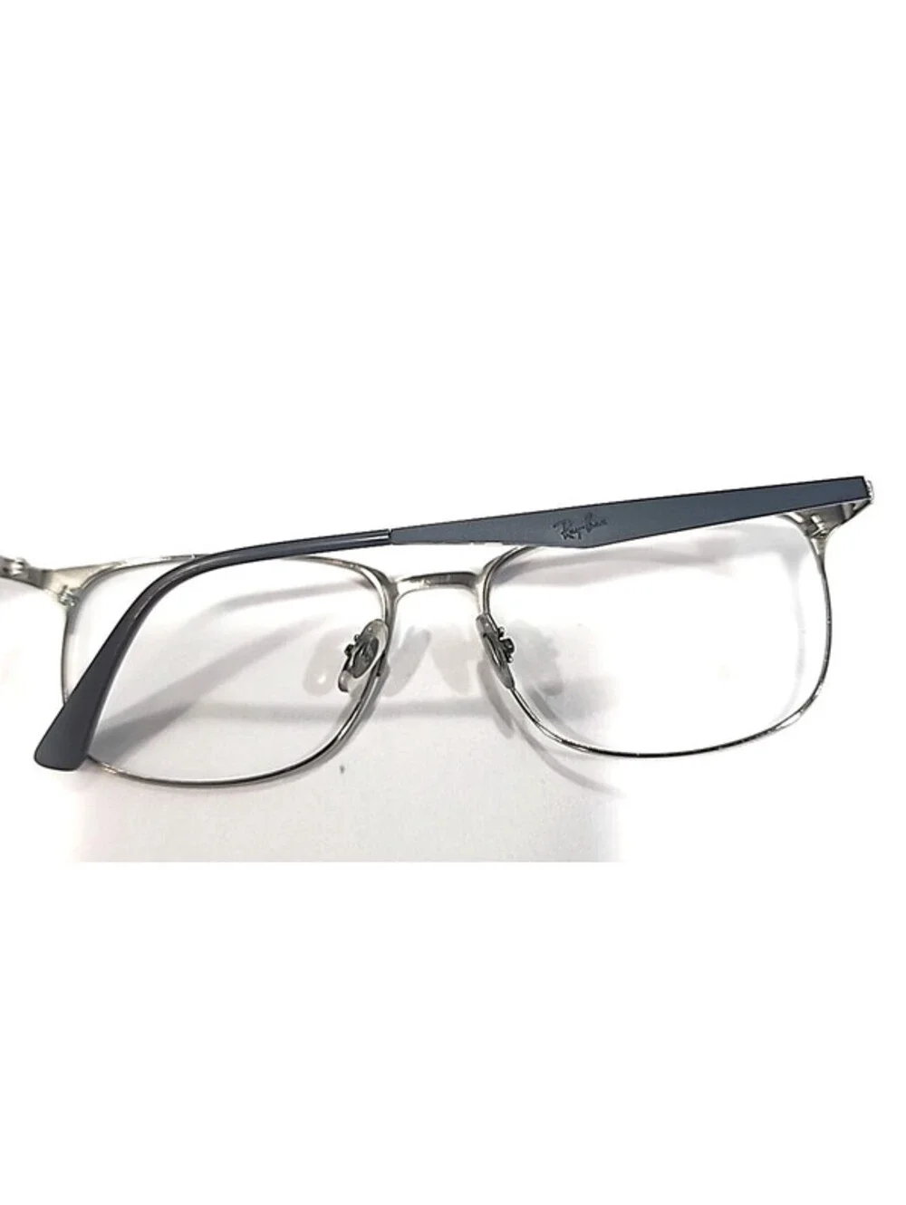 Ray Ban RB6421 3004 Gunmetal Gray Square Eyeglasses 54-18 145